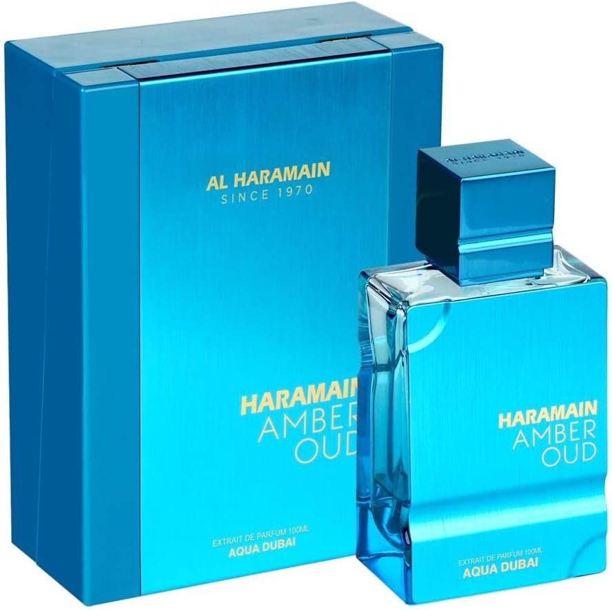 Perfume azul Haramain